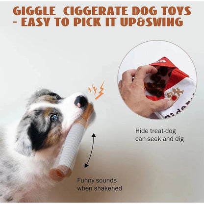 Giggle Puff Dog Chew Toy